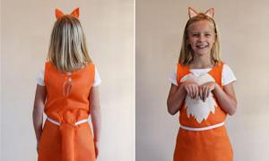 Шьем новогодний костюм для ребенка своими руками Как сделать костюм лисы ребенку своими руками